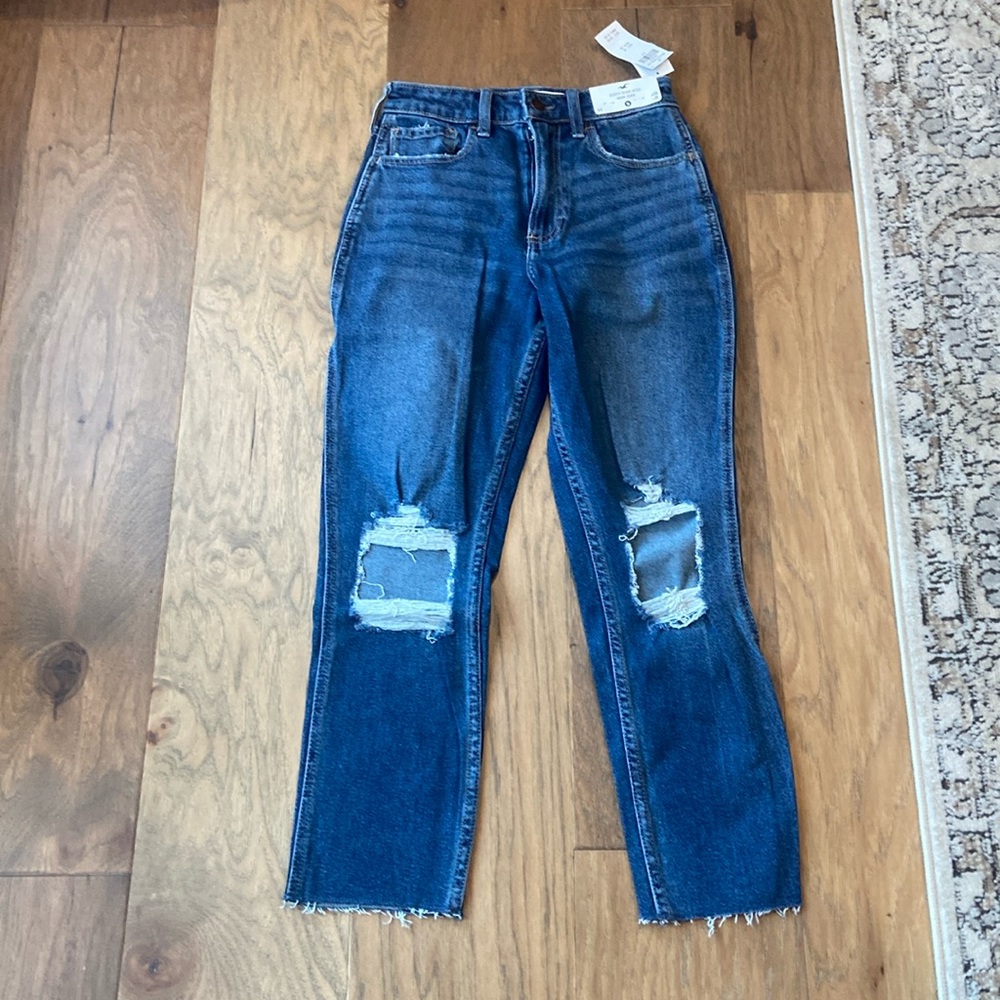 New Curvy High Rose Hollister Jean
